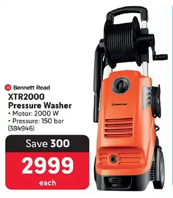Makro Bennett Read XTR2000 Pressure Washer offer