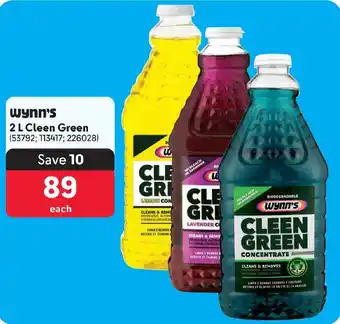 Wynn's 2 L Cleen Green