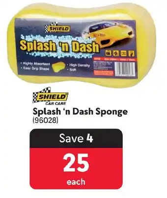 Makro SHIELD Splash 'n Dash Sponge offer