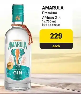 AMARULA Premium African Gin