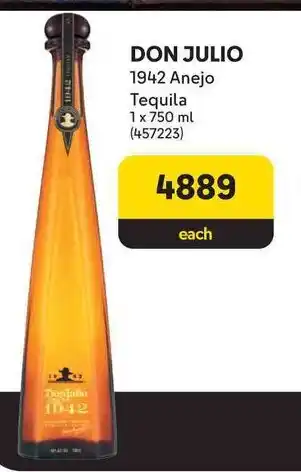 Makro DON JULIO 1942 Anejo Tequila offer