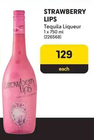 STRAWBERRY LIPS Tequila Liqueur