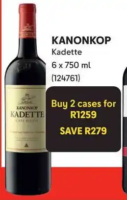 Makro KANONKOP Kadette offer