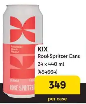 Makro KIX Rosé Spritzer Cans offer