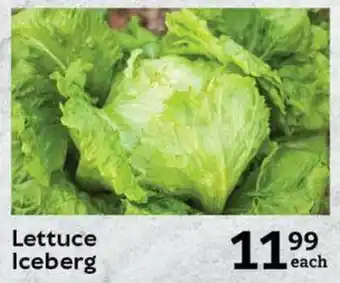 Oxford Freshmarket Lettuce Iceberg offer