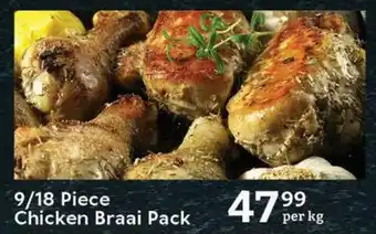 Oxford Freshmarket 9/18 Piece Chicken Braai Pack offer