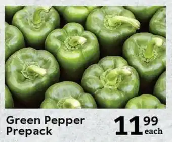 Oxford Freshmarket Green Pepper Prepack offer