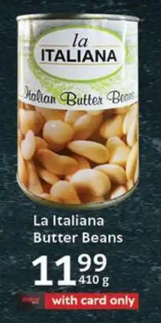 Oxford Freshmarket La Italiana Butter Beans offer