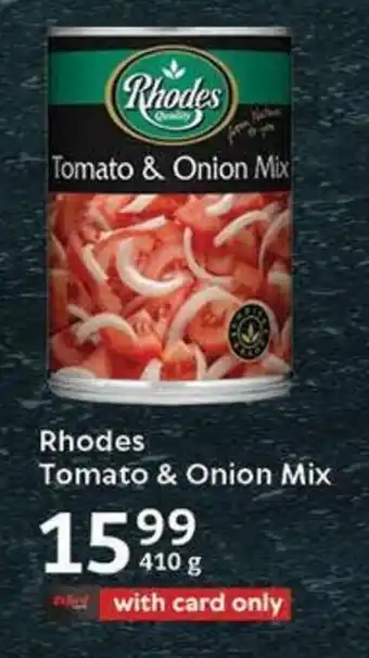 Oxford Freshmarket Rhodes Tomato & Onion Mix offer