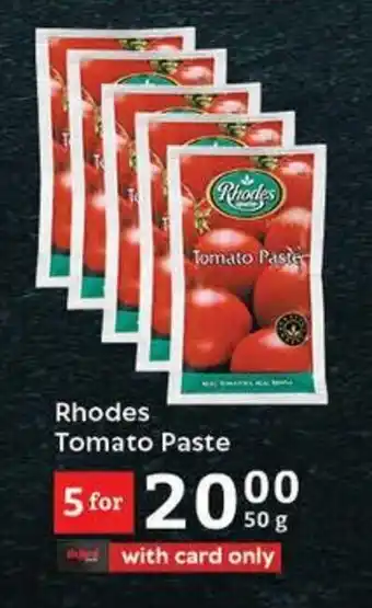 Oxford Freshmarket Rhodes Tomato Paste offer