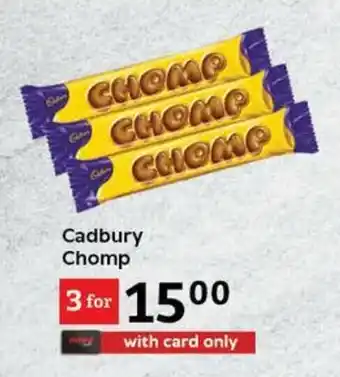 Oxford Freshmarket Cadbury Chomp offer