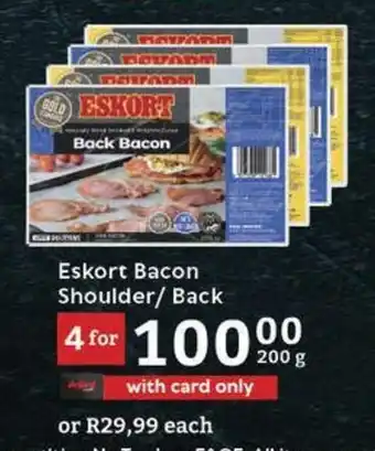 Oxford Freshmarket Eskort Bacon Shoulder/Back offer