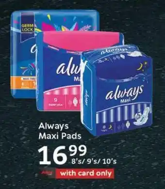 Oxford Freshmarket Always Maxi Pads offer