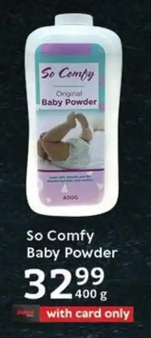 Oxford Freshmarket So Comfy Baby Powder offer