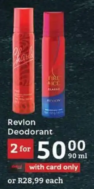 Oxford Freshmarket Revlon Deodorant offer