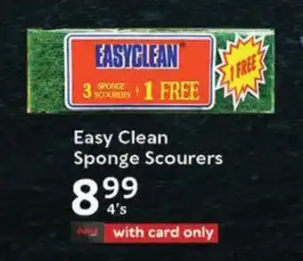 Oxford Freshmarket Easy Clean Sponge Scourers offer