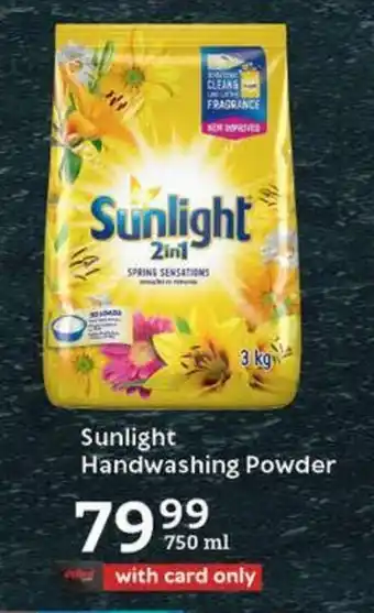 Oxford Freshmarket Sunlight Handwashing Powder offer