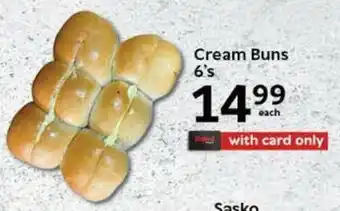 Oxford Freshmarket Cream Buns 6's offer