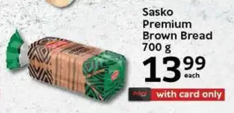 Oxford Freshmarket Sasko Premium Brown Bread offer