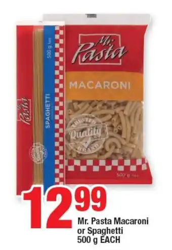 OK Foods Mr. Pasta Macaroni or Spaghetti 500 g EACH offer