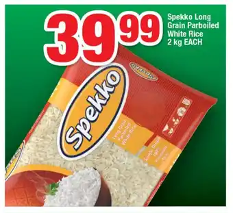 OK Foods Spekko Long Grain Parboiled White Rice 2 kg EACH offer