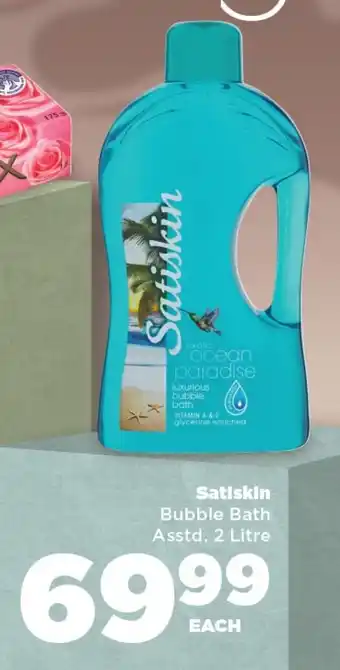 Satiskin Bubble Bath Asstd. 2 Litre