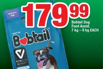 OK Foods Bobtail Dog Food Asstd. 7 kg - 8 kg EACH offer