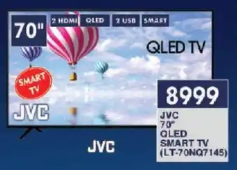 President Hyper JVC 70" QLED SMART TV offer