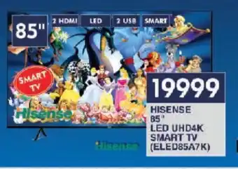 President Hyper HISENSE 85" LED UHD4K SMART TV offer