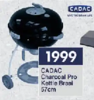 President Hyper CADAC Charcoal Pro Kettle Braai 57cm offer