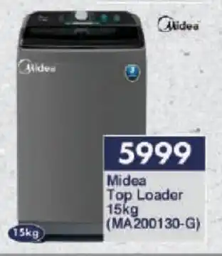 President Hyper Midea Top Loader 15kg offer