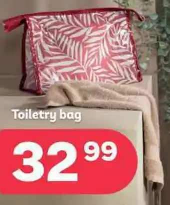 PEP Toiletry bag offer