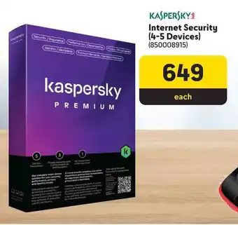 KASPERSKY Internet Security (4-5 Devices)