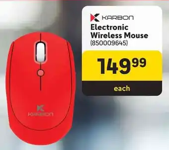 KARBON Electronic Wireless Mouse