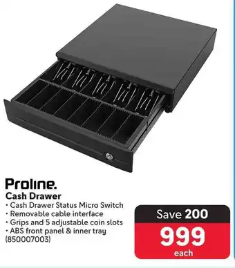 Makro Proline Cash Drawer offer