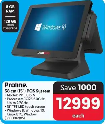 Makro Proline 38 cm (15") POS System offer
