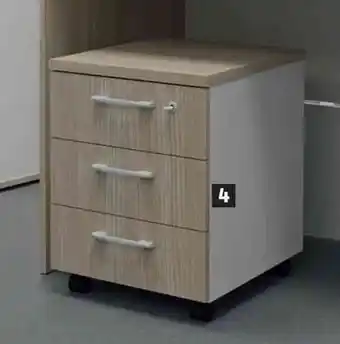 Makro Platinum 3-Drawer Mobile Pedestal offer