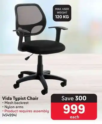 Makro Vida Typist Chair offer