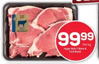 Pick n Pay Hyper Bulk T-Bone & Club Steak offer