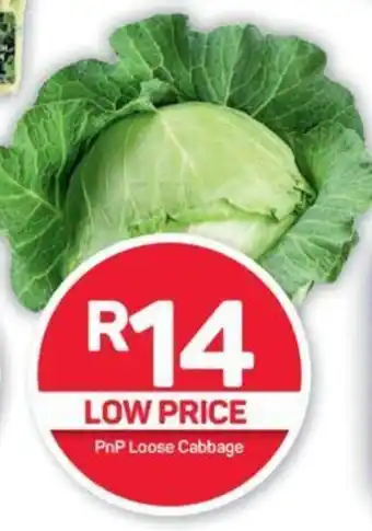 Pick n Pay PnP Loose Cabbage offer