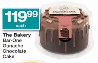 Checkers The Bakery Bar-One Ganache Chocolate Cake offer