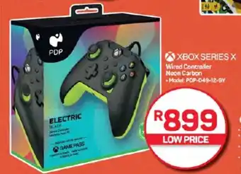XBOX SERIES X Wired Controller Neon Carbon