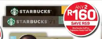 Starbucks Coffee Capsules Assorted 10s