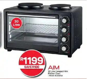Pick n Pay Hypermarket AIM 30 Litre Compact Mini Kitchen Oven offer