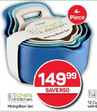 Pick n Pay Hypermarket Chef's Kitchen Mixing Bowl Set offer