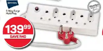 Pick n Pay Hypermarket 6-Way Surge Multi Plug offer