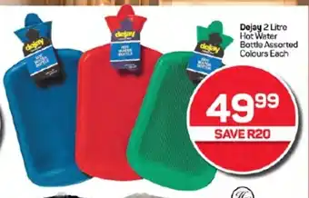 Dejay 2 Litre Bottle Assorted Colours Each