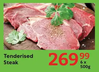 Oxford Freshmarket Tenderised Steak offer