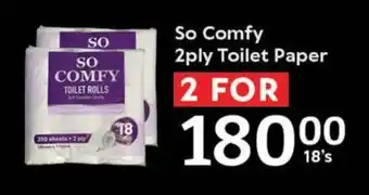 Oxford Freshmarket So Comfy 2ply Toilet Paper offer