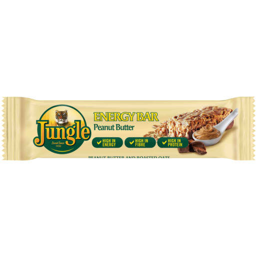 Jungle Peanut Butter Energy Bar 47g offer at Checkers Liquor Shop